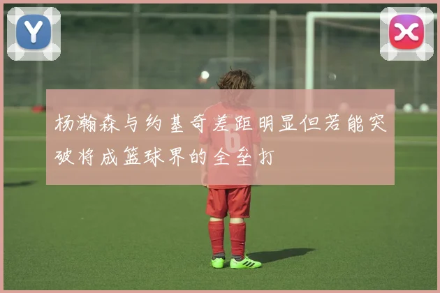杨瀚森与约基奇差距明显但若能突破将成篮球界的全垒打
